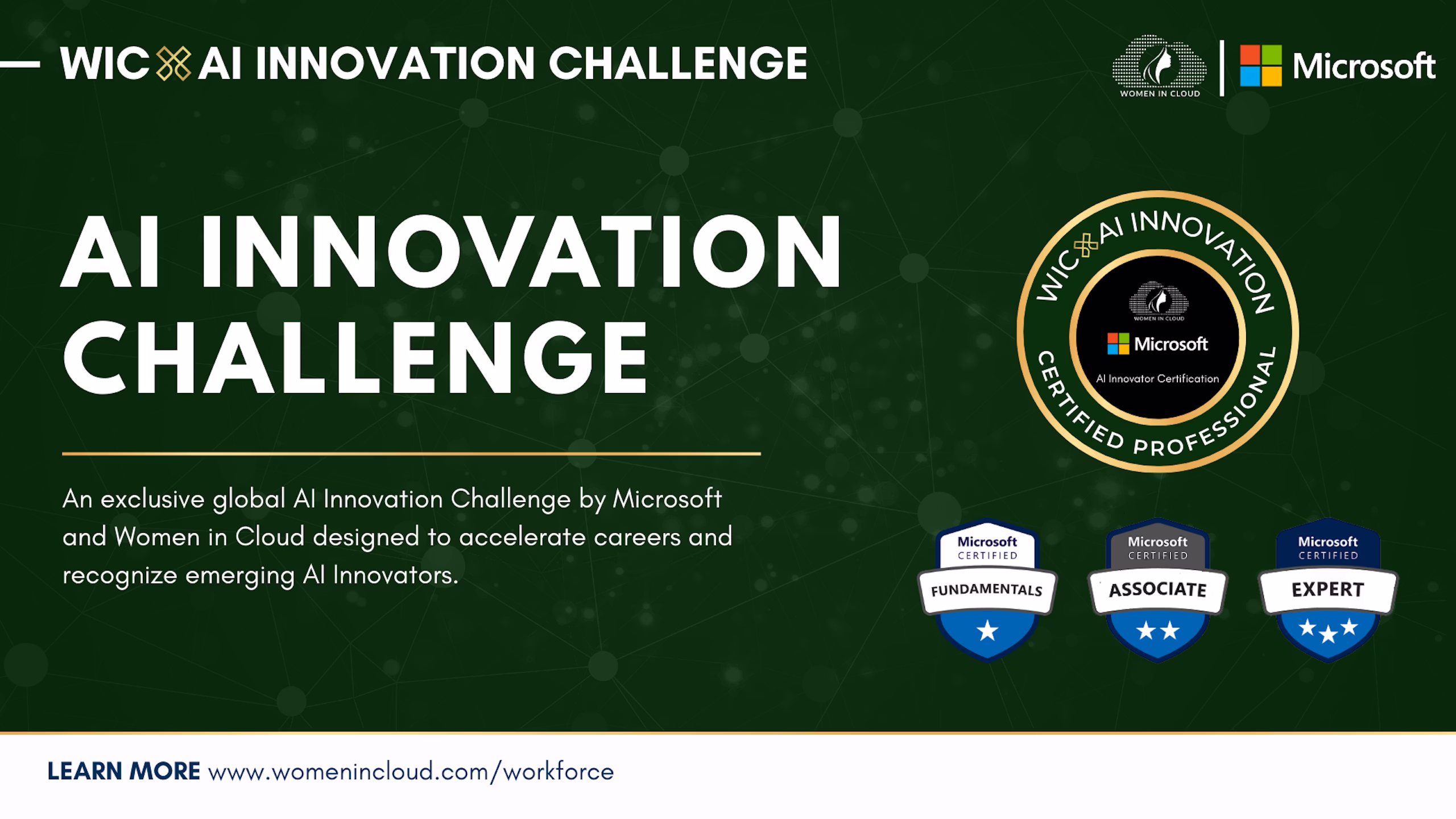 Women in Cloud and Microsoft AI Innovation Challenge